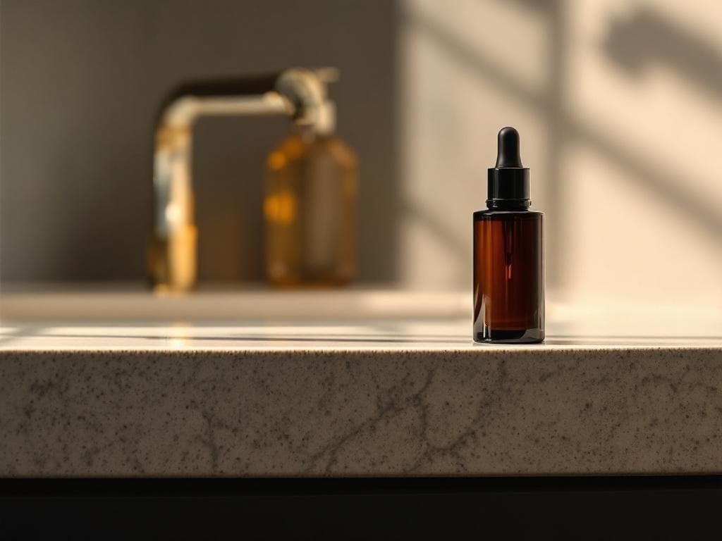 Gold Face Serum - Before