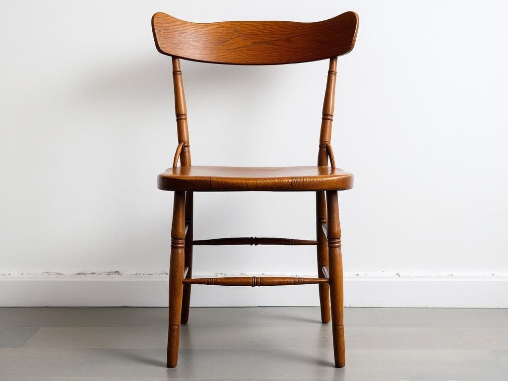 Oak Armchair - Before